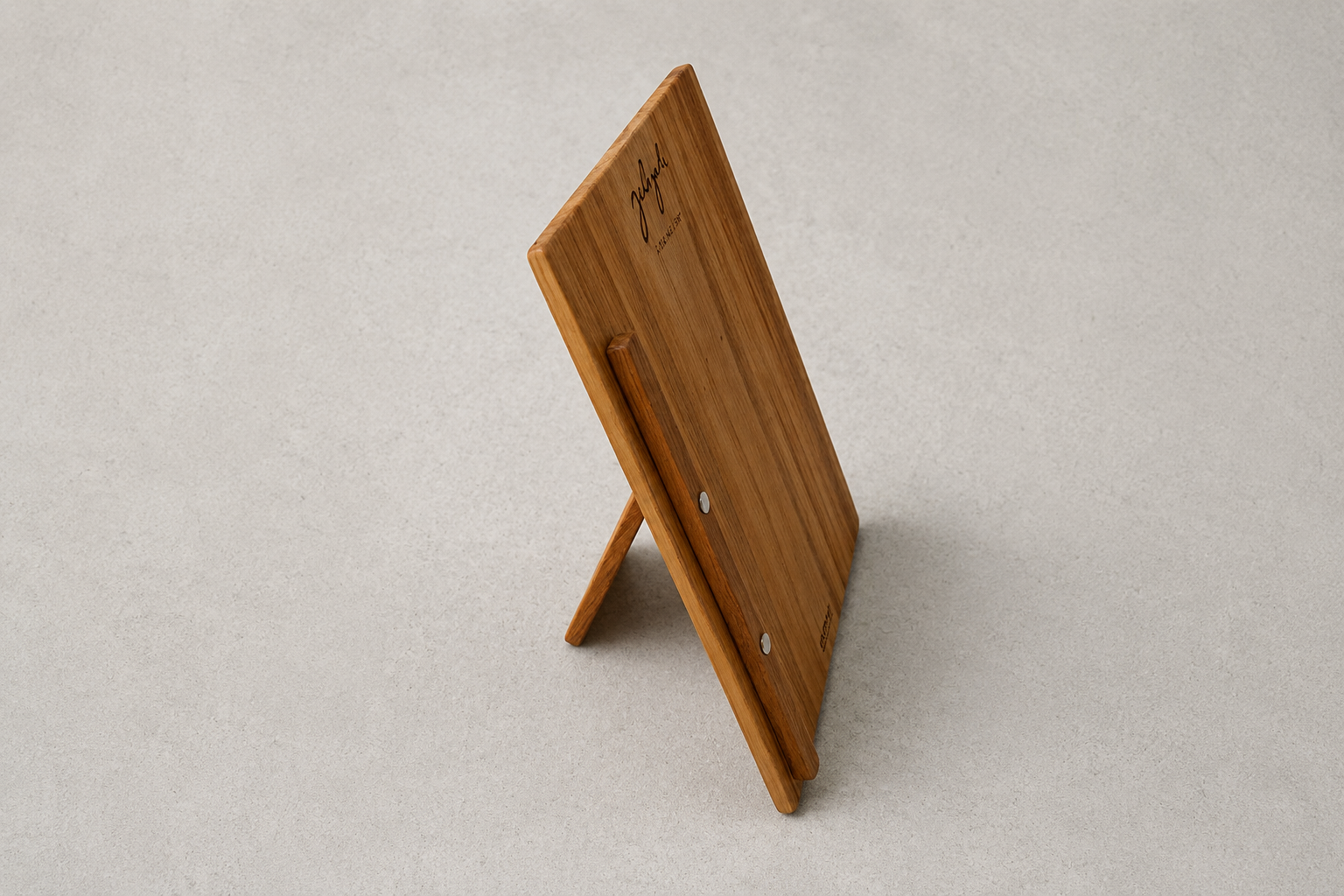 Grid wooden menu board