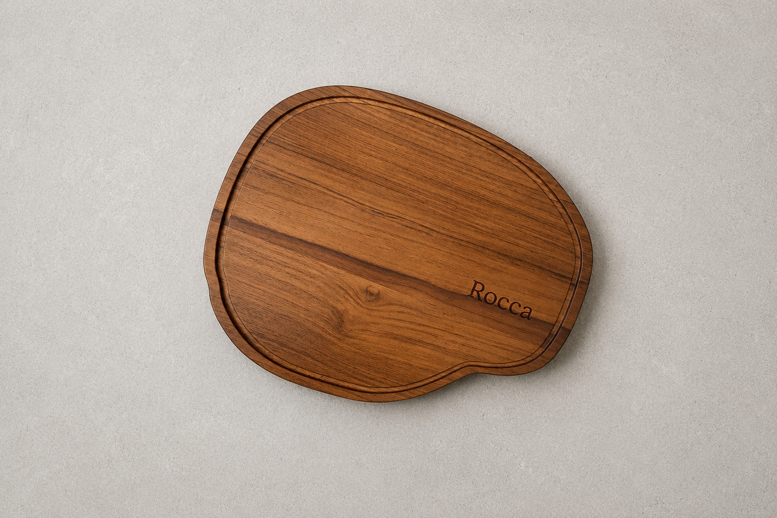 Charcuterie wooden serving board