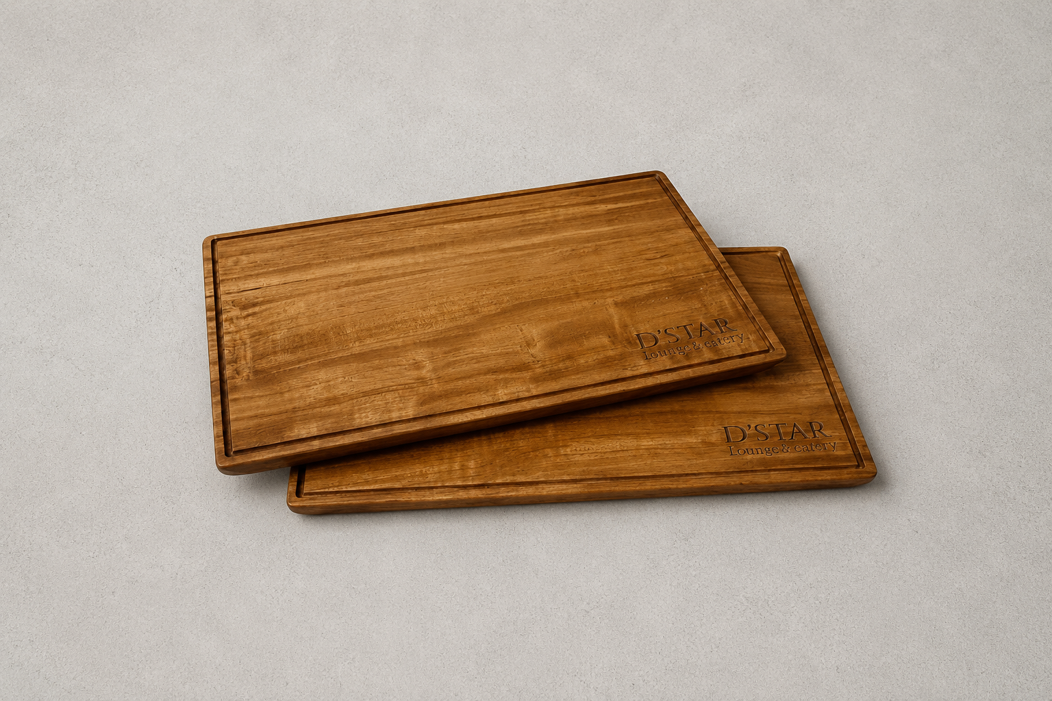 Sandwich wooden serving board