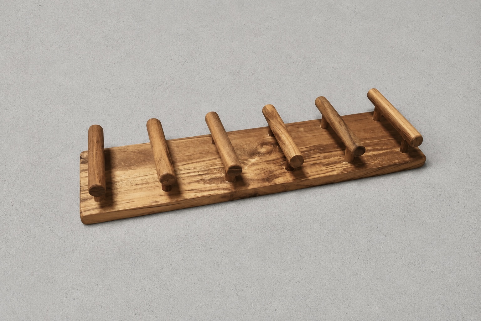 Portable wooden taco stand
