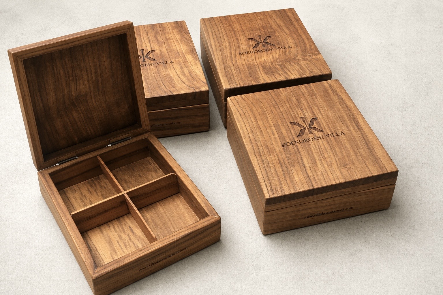 Custom wooden display