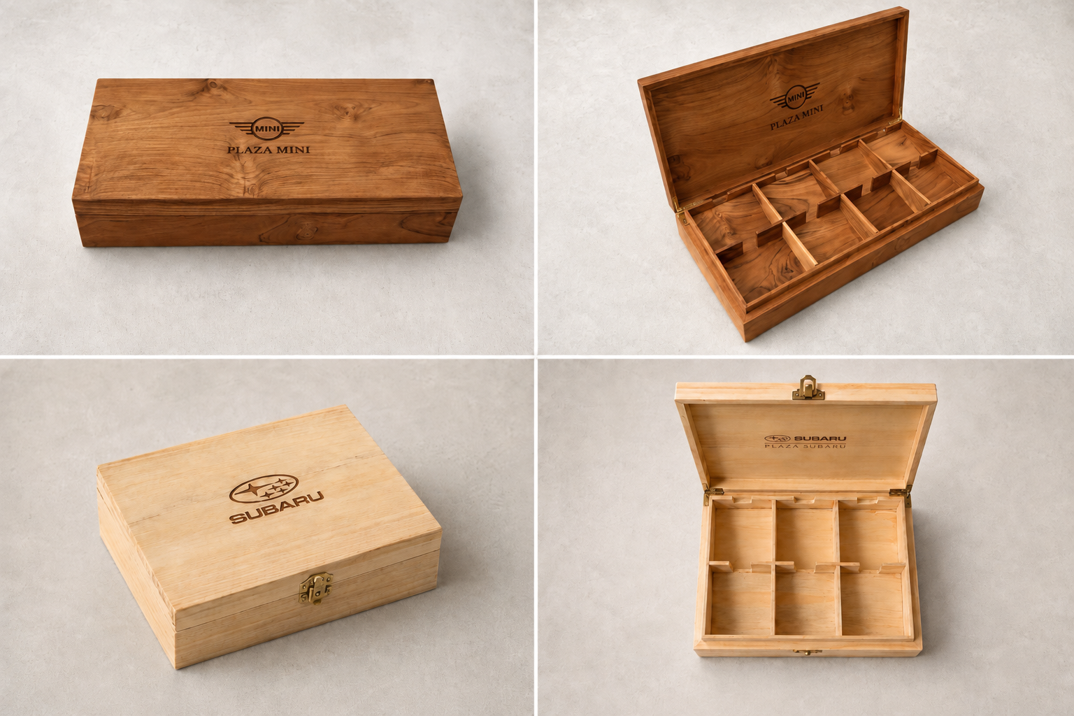 Custom wooden display