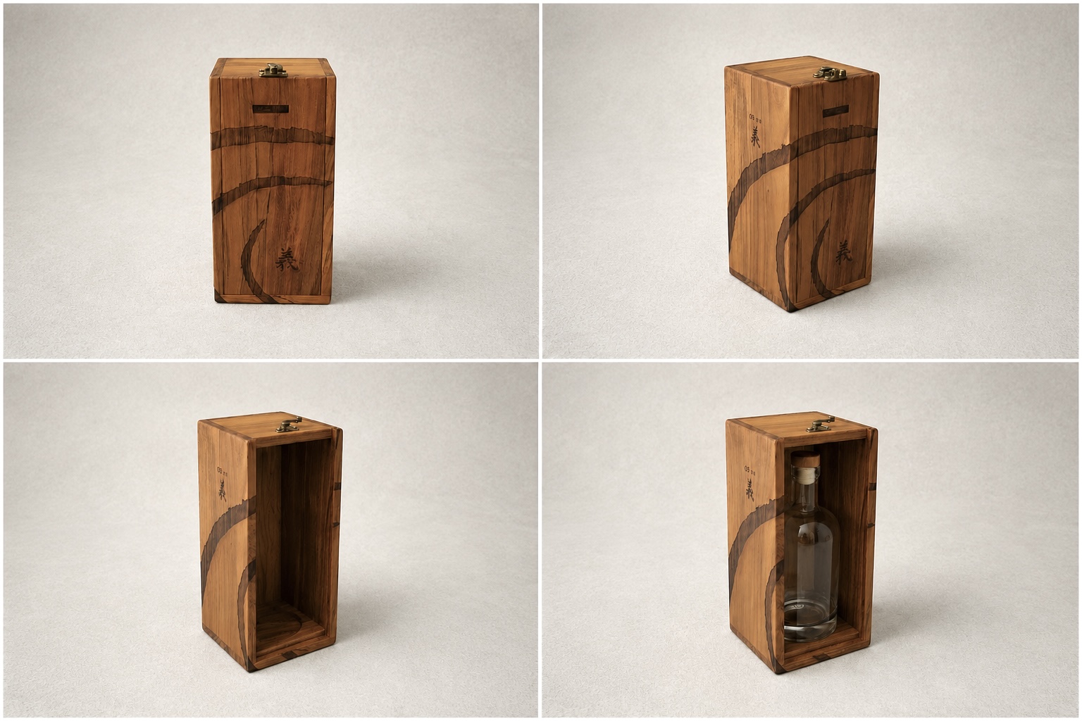 Custom wooden packaging