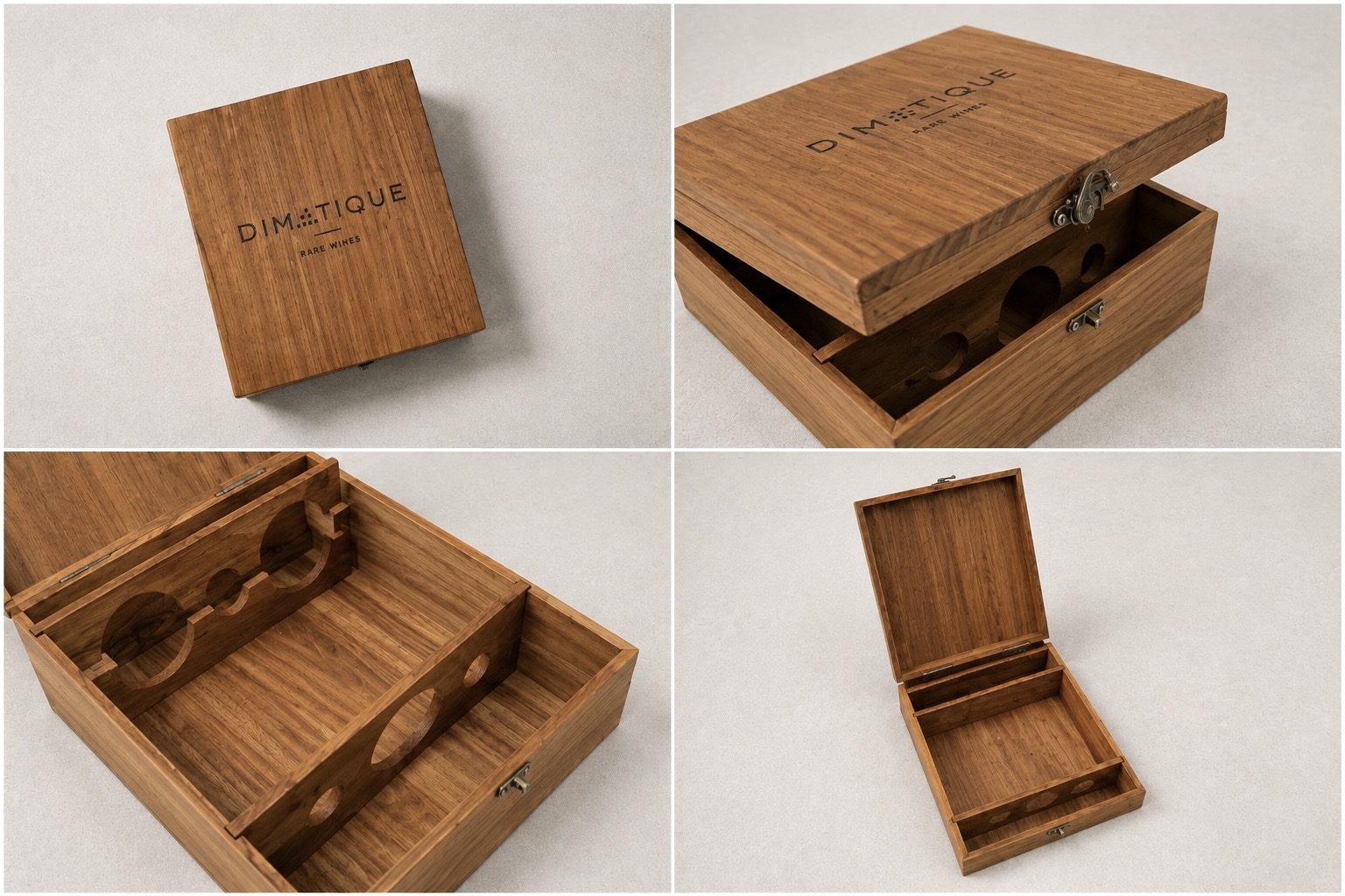 Custom wooden packaging